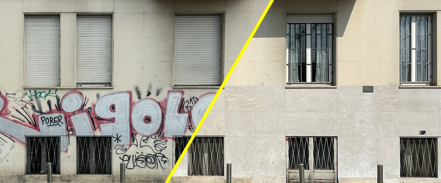 Intervento XNOVO prima e dopo